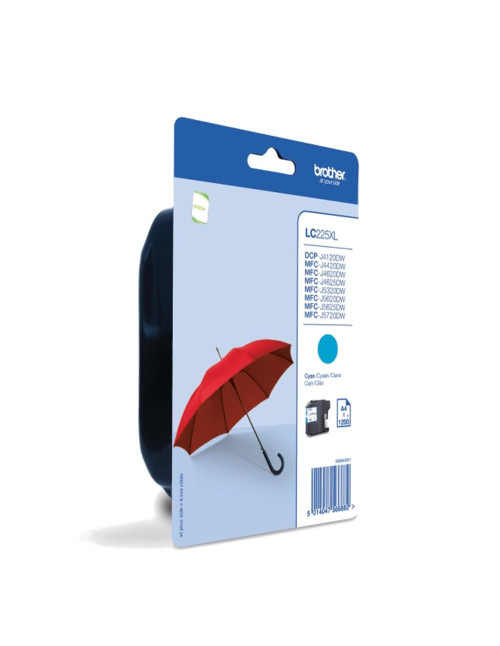 Cartucho tinta canon lc225xlcbp cian