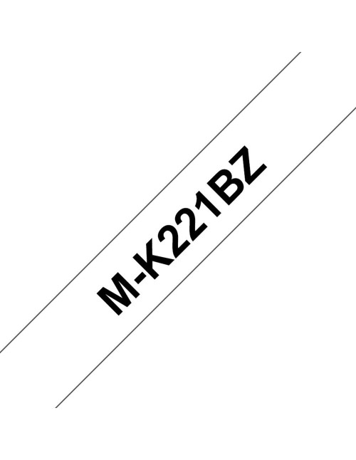 Cinta laminada brother mk221bz 9mm x