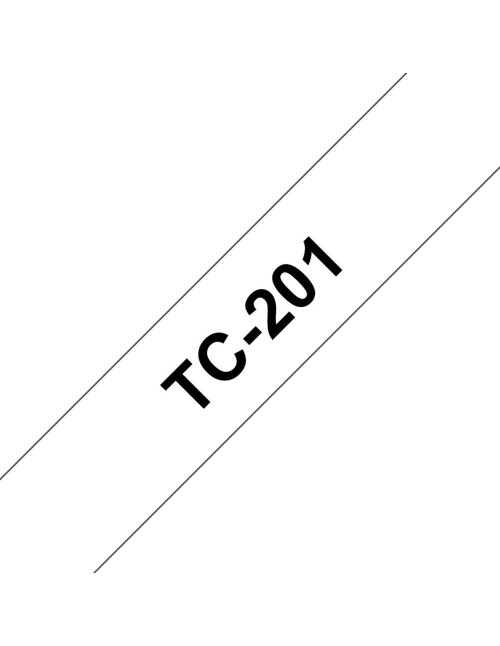 Cinta laminada brother tc201 12mm x