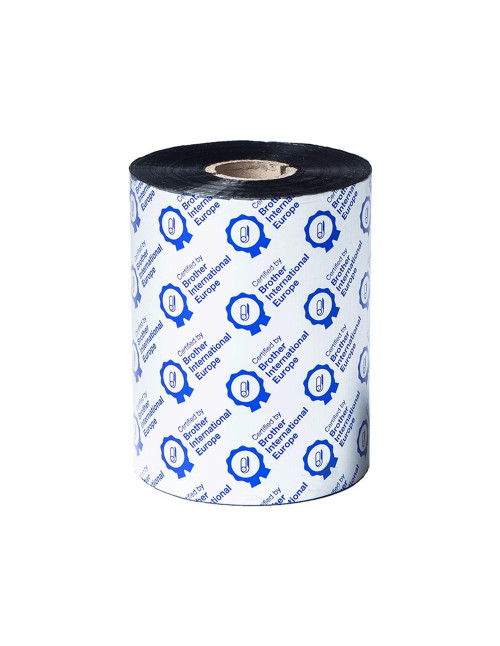 Pack rollos ribbon cera premium brother