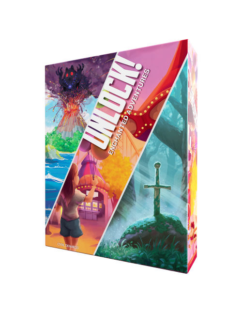 Juego mesa unclock! enchanted adventures
