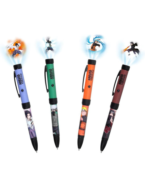 Boligrafos proyectores naruto shippuden 1 unidad