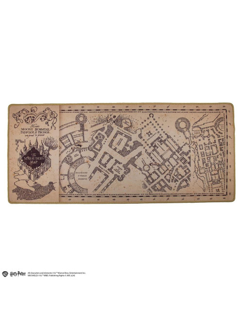 Alfombrilla escritorio harry potter el mapa