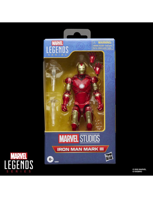 Figura hasbro marvel legends series iron