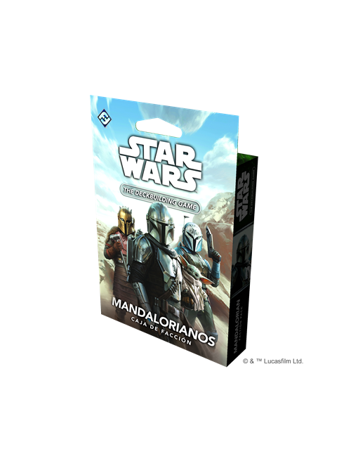 Caja star wars: deckbuilding game mandalorianos