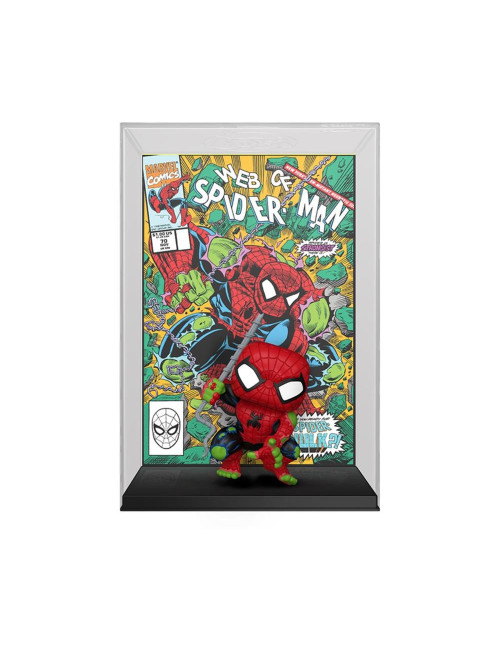 Funko pop comic covers marvel spider - hulk