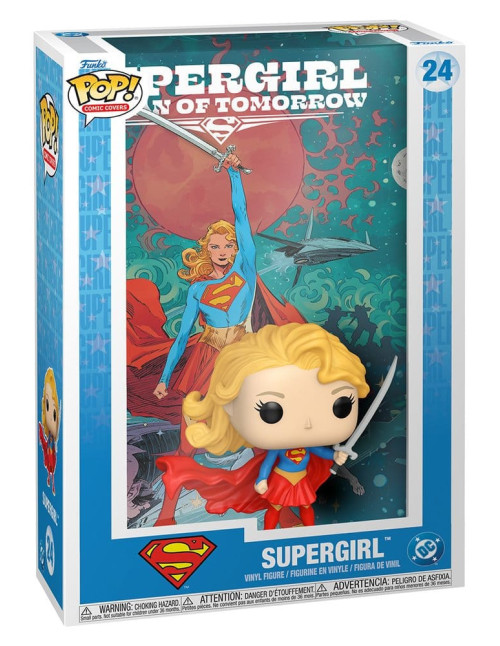 Funko pop comic cover dc supergirl