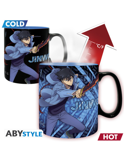 Taza termocolora solo leveling jinwoo e