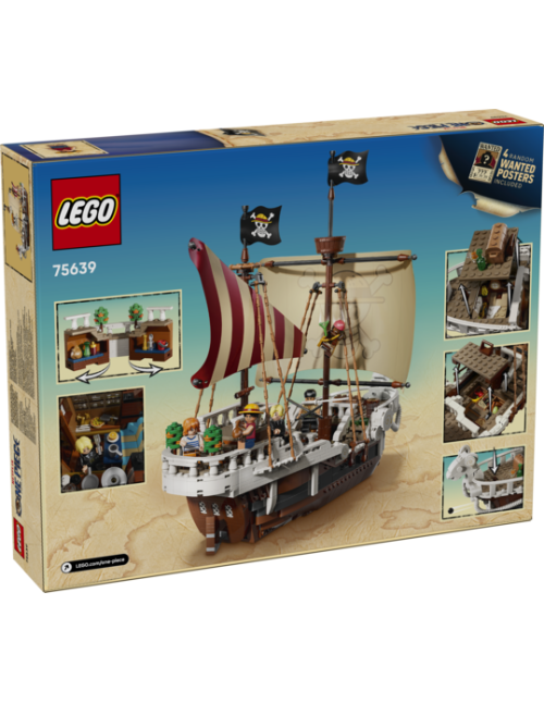 Lego one piece netflix barco pirata