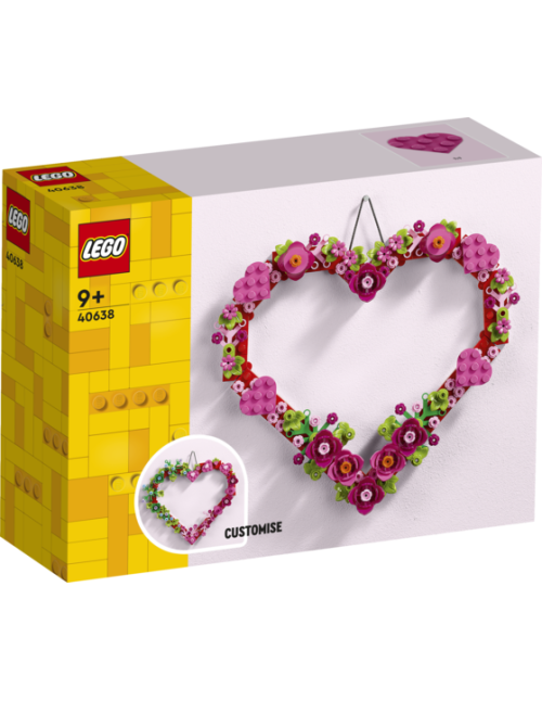 Lego corazón decorativo