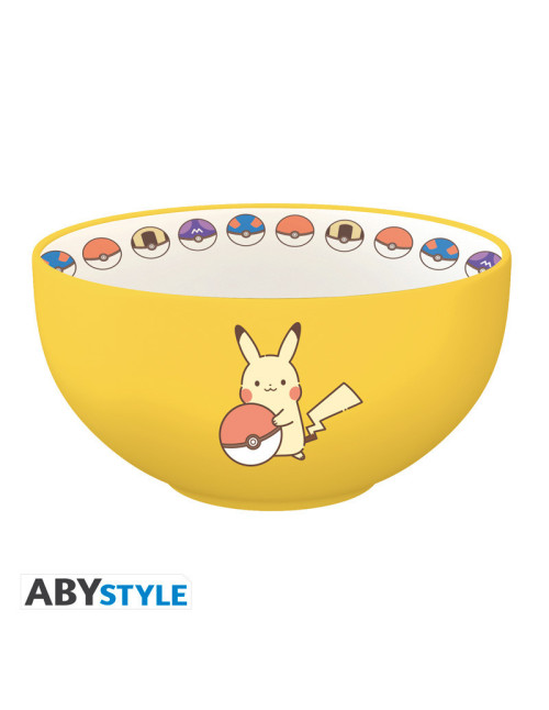 Bowl abystyle pokemon pikachu electrc type