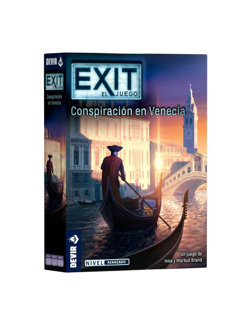 Juego mesa exit: conspiración en venecia