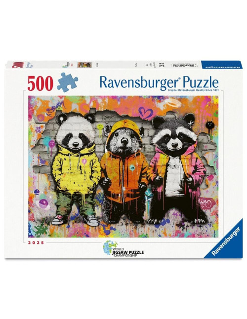 Puzzle amigos peluditos 500 piezas