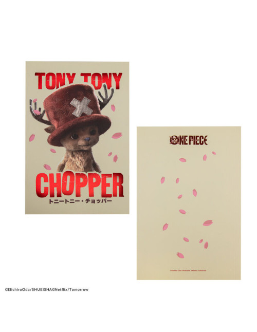 Libreta one piece netflix tony tony