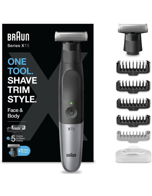 Afeitadora braun xt 5110 recortadora auto.