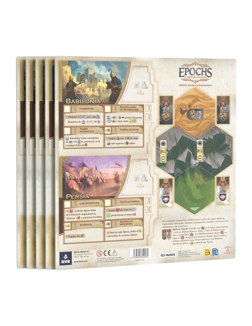 Juego mesa epochs expansión: oriente medio