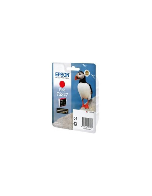Cartucho tinta epson c13t32474010 rojo ultrachrome