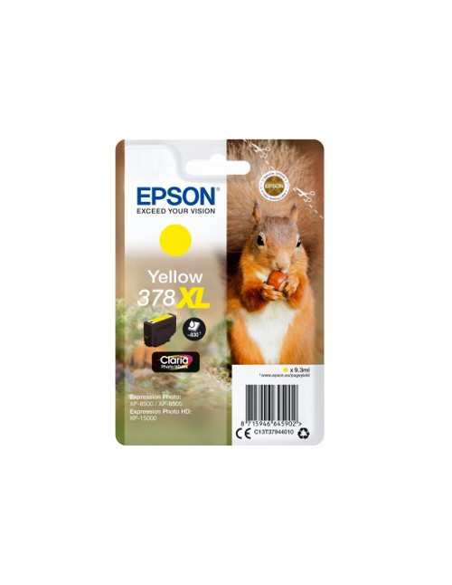 Cartucho tinta epson c13t37944010 singlepack amarillo