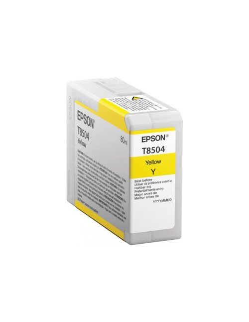 Cartucho tinta epson c13t850400 singlepack amarillo