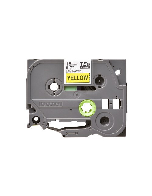 Cinta laminada brother tze641 texto negro