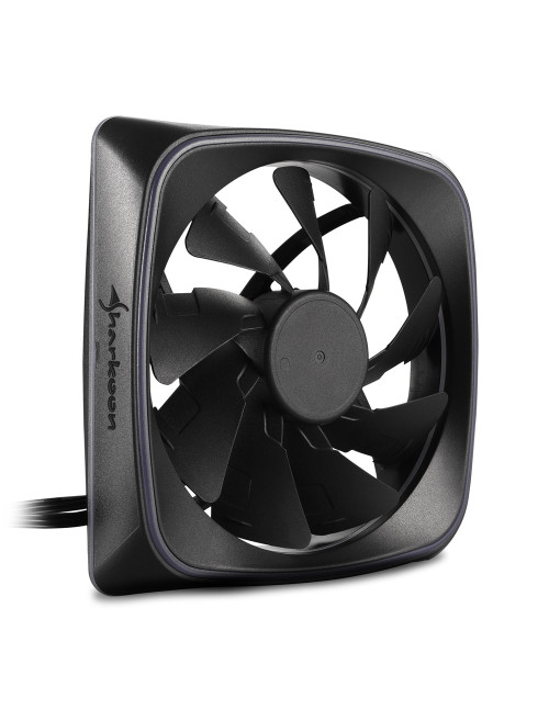 Ventilador caja sharkoon shark lights fan