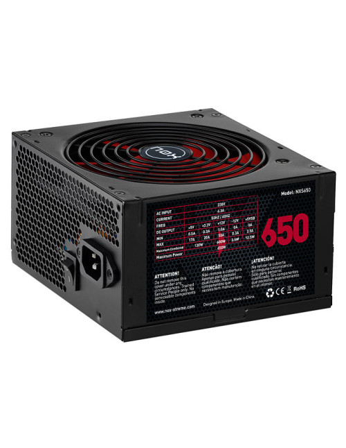 Fuente alimentacion nox nx650 gaming atx