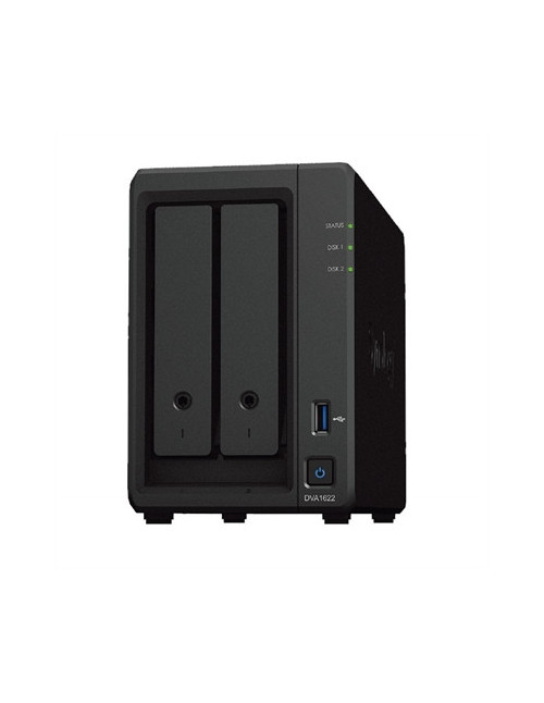 Grabador digital synology dva1622 nvr 4k
