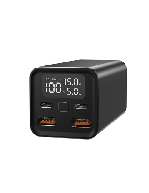Bateria externa portatil powerbank leotec 65w