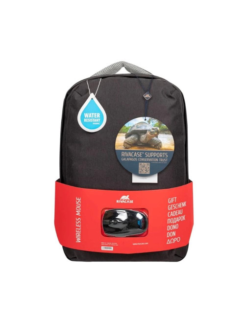 Mochila rivacase bundle 7563 portatil 15.6 pulgadas
