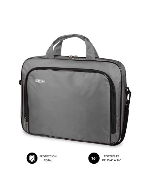 Maletin subblim oxford portatil 15.4 pulgadas - 16 pulgadas gris