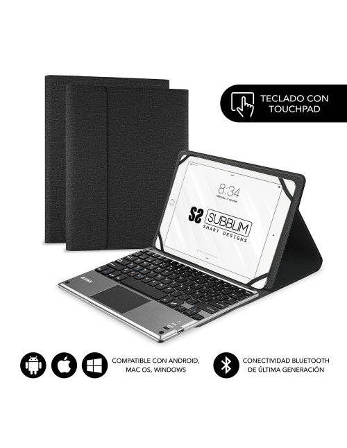 Funda + teclado subblim keytab pro