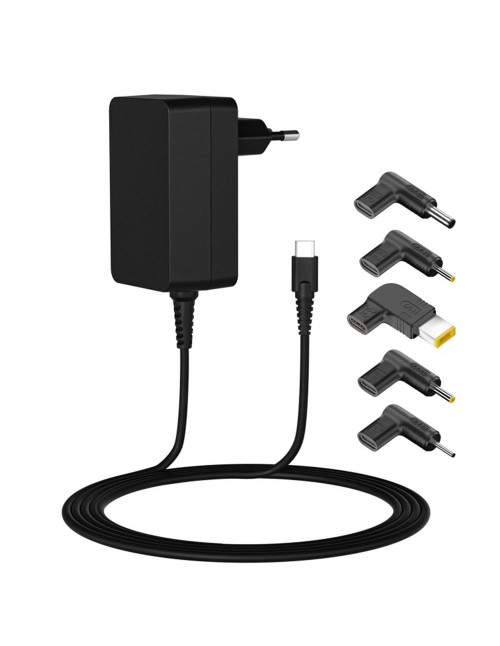Cargador portatil universal leotec 45w usb