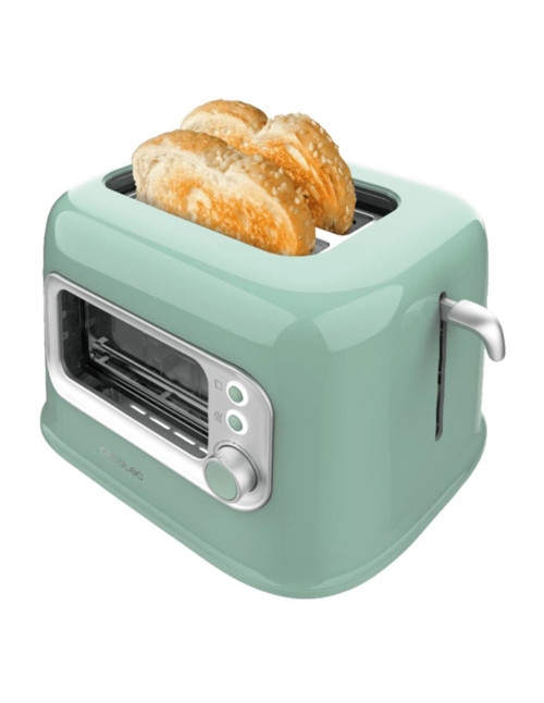 Tostadora vertical cecotec retrovision 700w verde