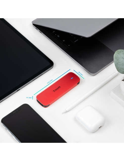 Carcasa disco duro tooq tqe - 2201r ssd