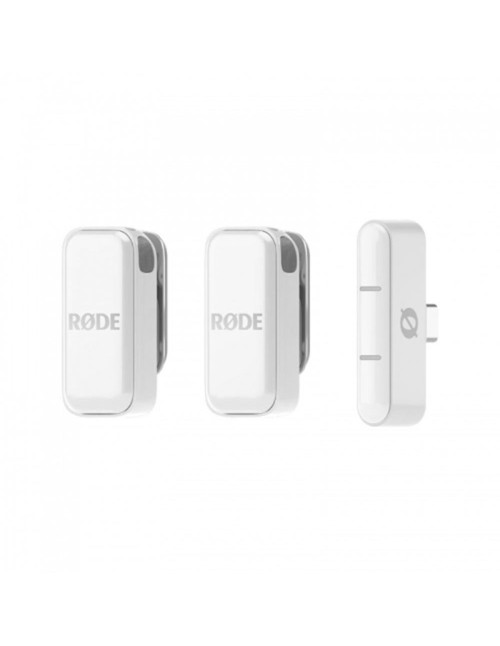 Microfono inalambrico rode micro l blanco