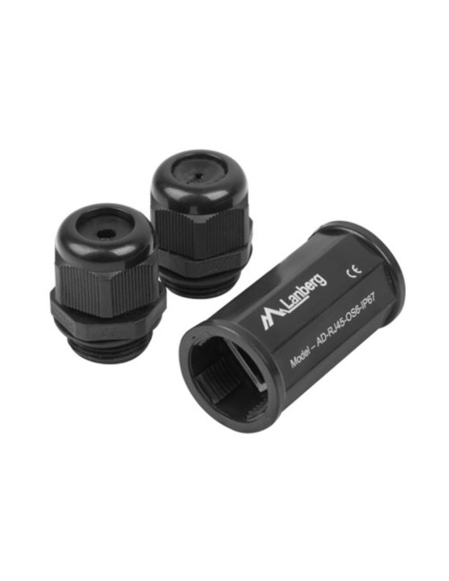 Adaptador rj45 lanberg hembra - hembra