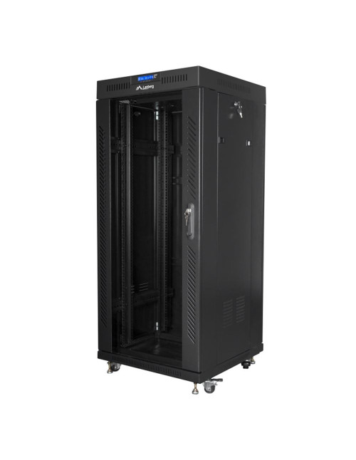 Armario lanberg 19 pulgadas 27u 600x600 negro