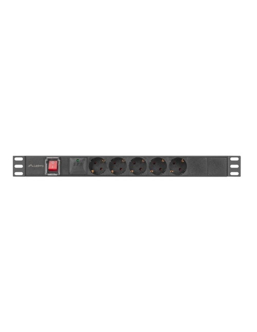Regleta lanberg 1u 16a rack 19 pulgadas