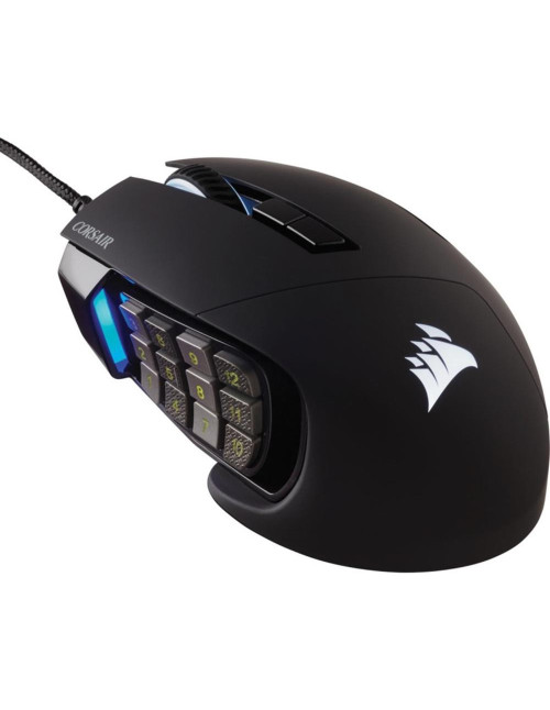 Raton gaming corsair scimitar elite rgb