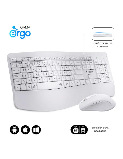 Teclado + raton subblim combo dual