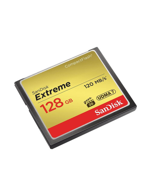 Tarjeta memoria flash sandisk extreme 128gb