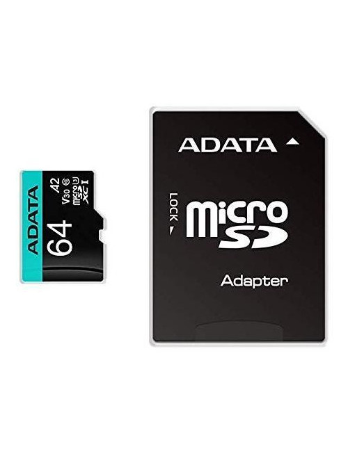 Tarjeta memoria micro sd adata 64gb
