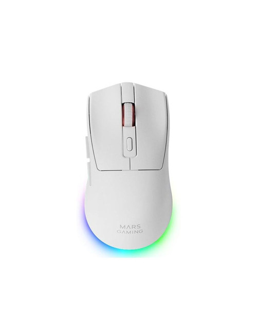 Raton inalambrico mars gaming mm - t3w blanco