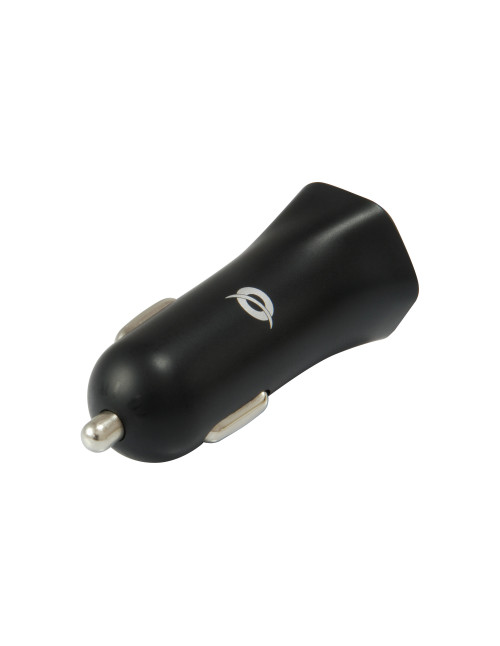Cargador coche conceptronic carden04b 2 puertos