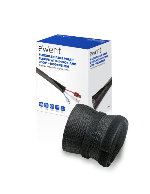 Manguito flexible con velcro ewent ew1557