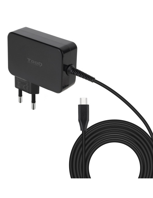 Cargador portatil tooq tqlc - usbcgan100pd 100w usb - c