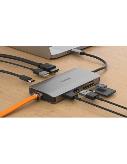 Hub d - link dub - m810 3 usb 3.0