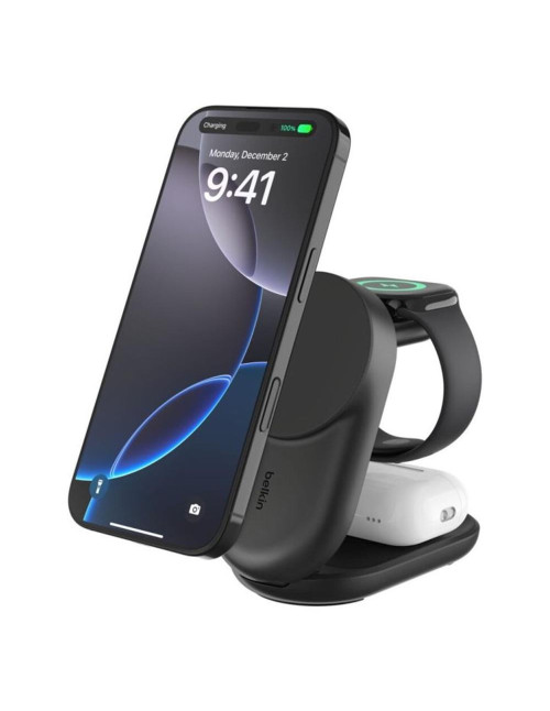 Base carga belkin wiz037kq ultracharge negro
