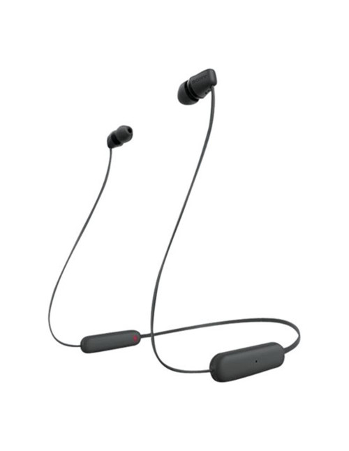 Auriculares sony wi - c100 inalambrico negro