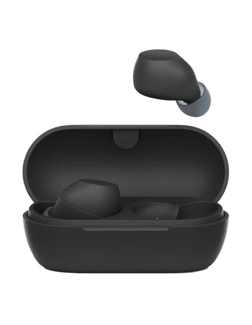 Auriculares sony wf - c710n inalambrico negro
